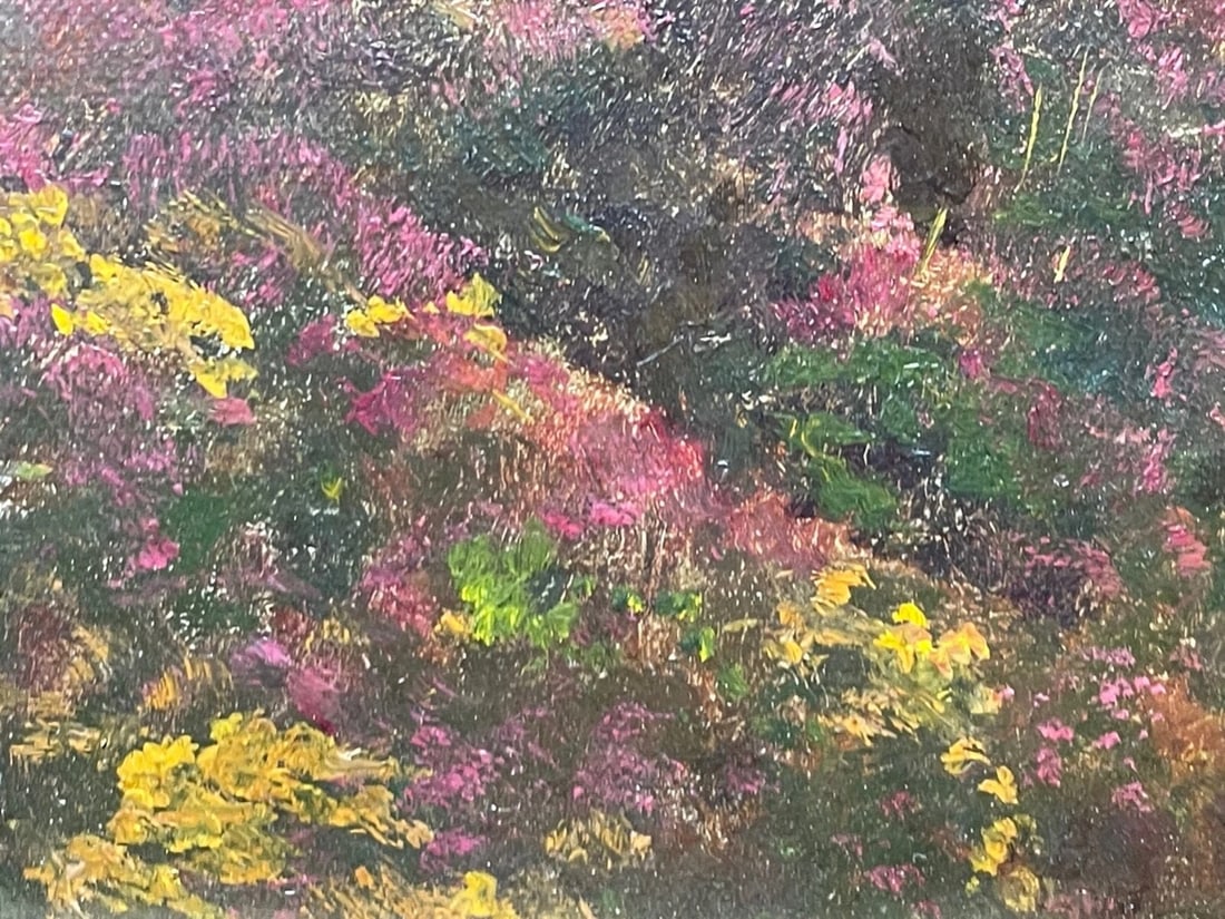 Rare Oil Landscape Masterpiece “Exmoor” — Circa 1900 Signed by Arthur Wardle - 10