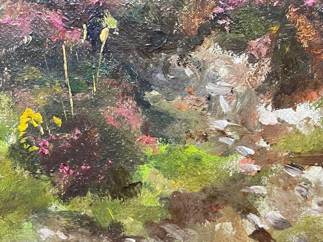 Rare Oil Landscape Masterpiece “Exmoor” — Circa 1900 Signed by Arthur Wardle - 18
