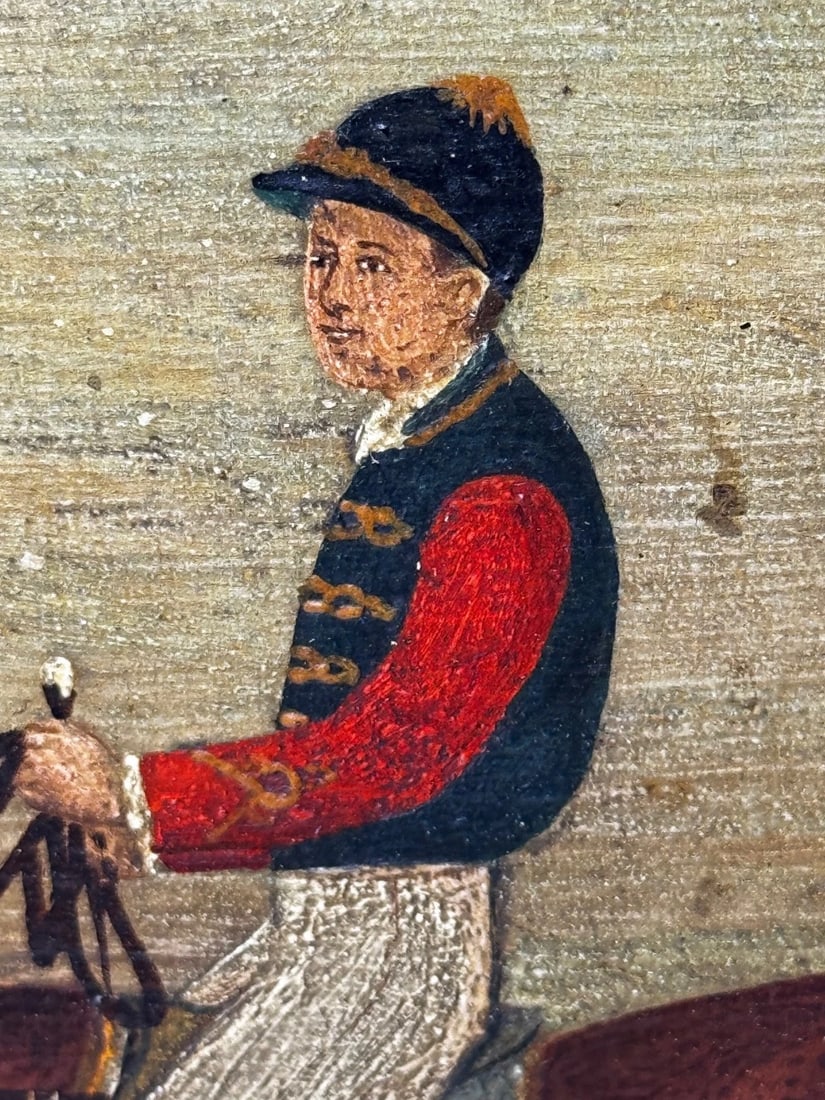 Persimmon Race Horse Jockey Jack Watts Owned by the Prince of Wales At Newmarket - 10