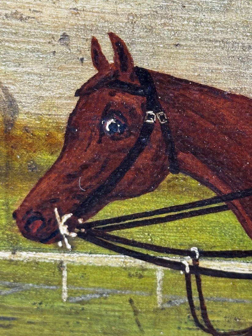 Persimmon Race Horse Jockey Jack Watts Owned by the Prince of Wales At Newmarket - 13
