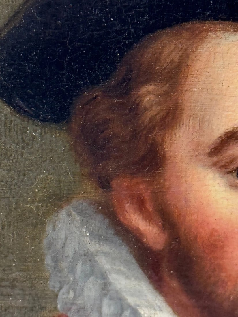 Oil Portrait of Sir Walter Raleigh In the Manner of Hans Holbein the Younger - 15