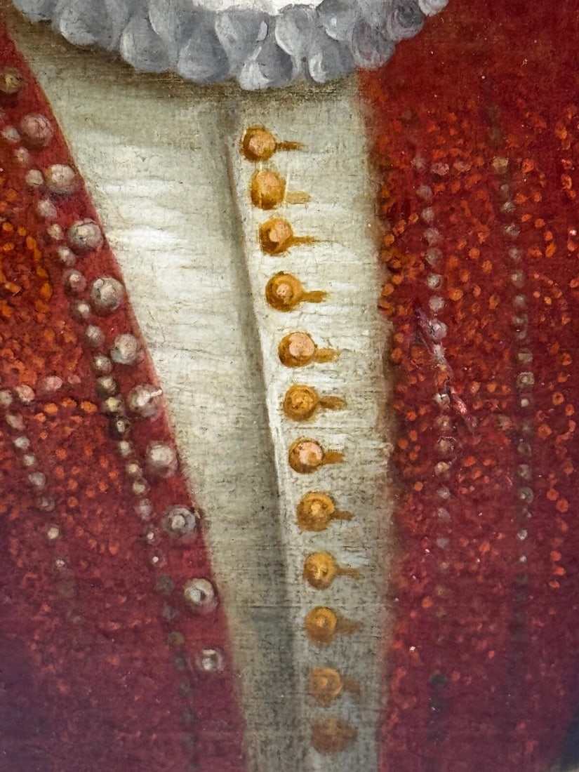 Oil Portrait of Sir Walter Raleigh In the Manner of Hans Holbein the Younger - 18