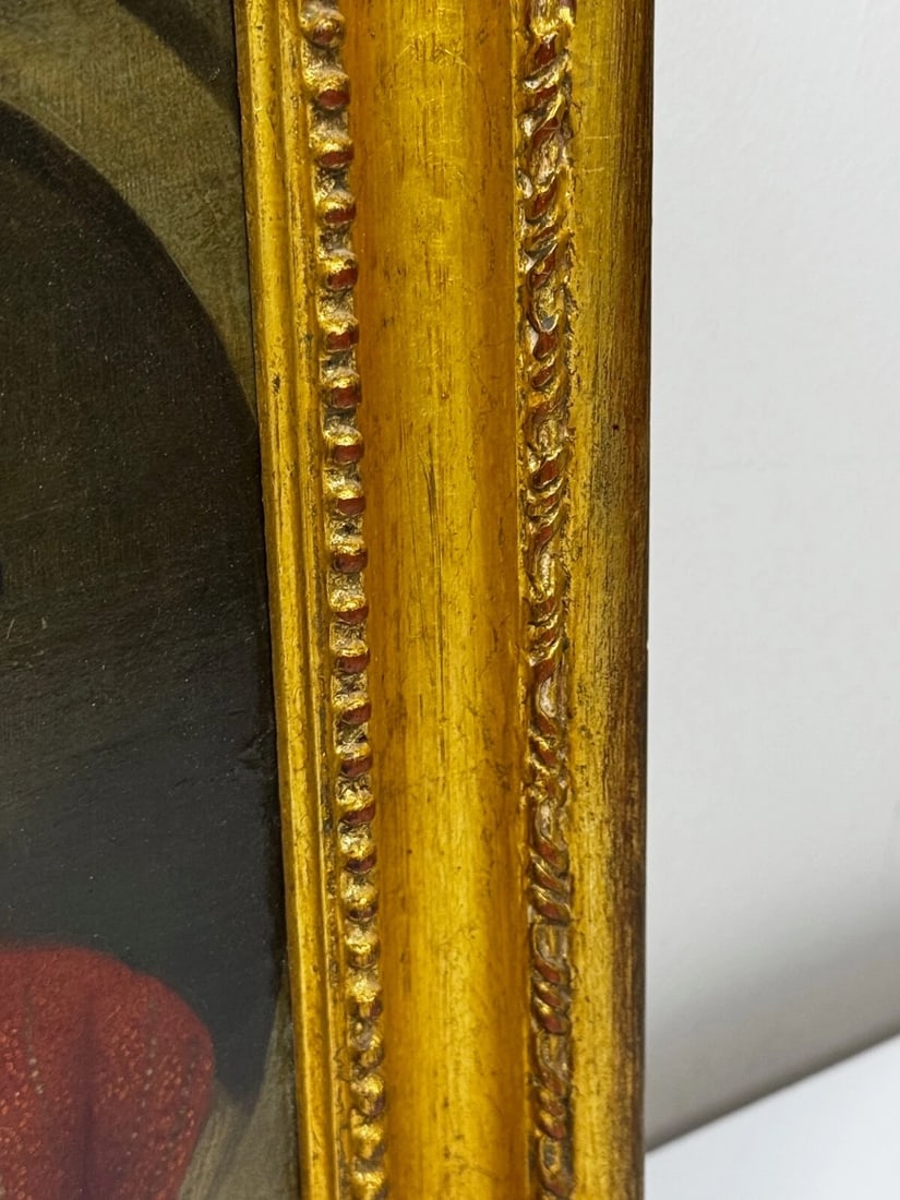 Oil Portrait of Sir Walter Raleigh In the Manner of Hans Holbein the Younger - 7