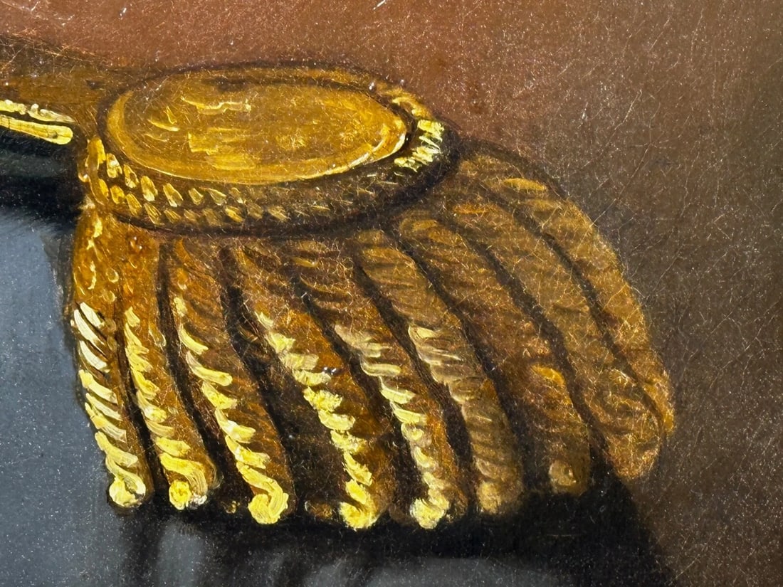 Oil Portrait Napoleon Bonaparte Wearing the Grand Cross of the Légion d’honneur - 10