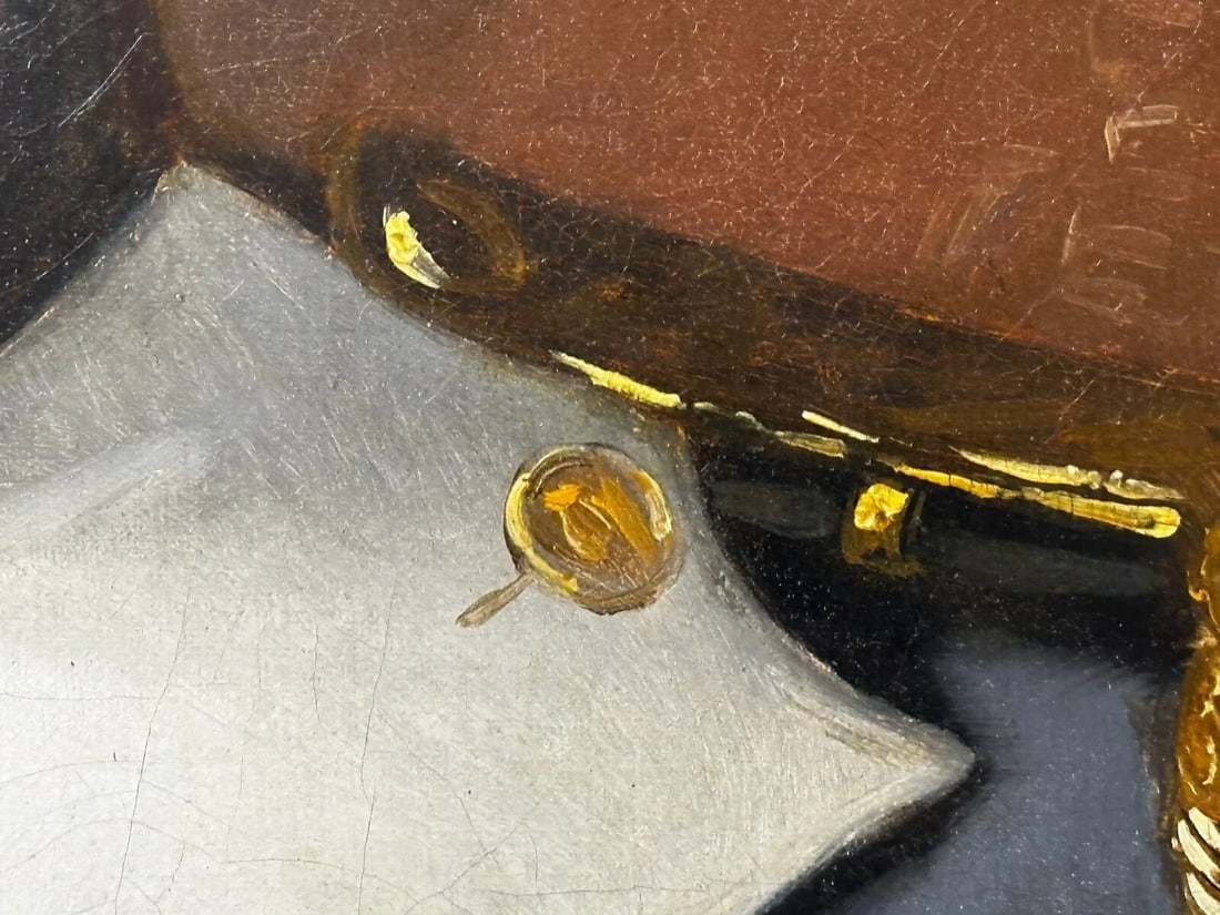 Oil Portrait Napoleon Bonaparte Wearing the Grand Cross of the Légion d’honneur - 11