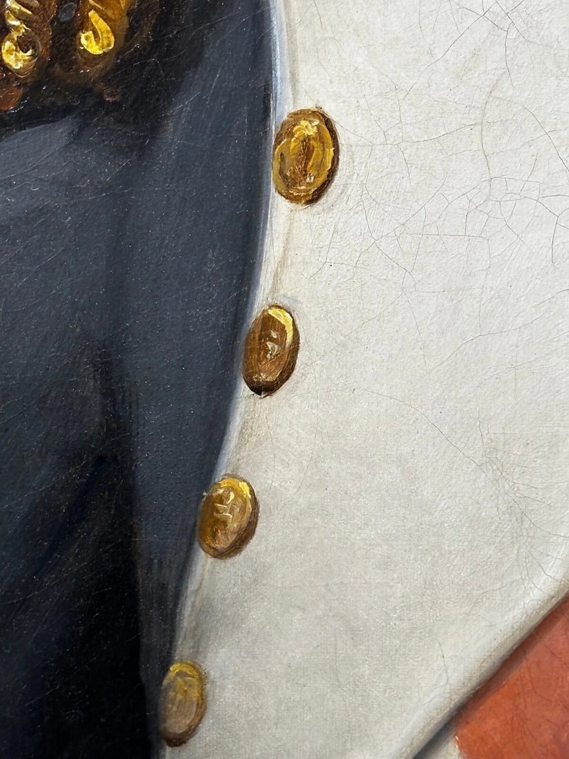 Oil Portrait Napoleon Bonaparte Wearing the Grand Cross of the Légion d’honneur - 13