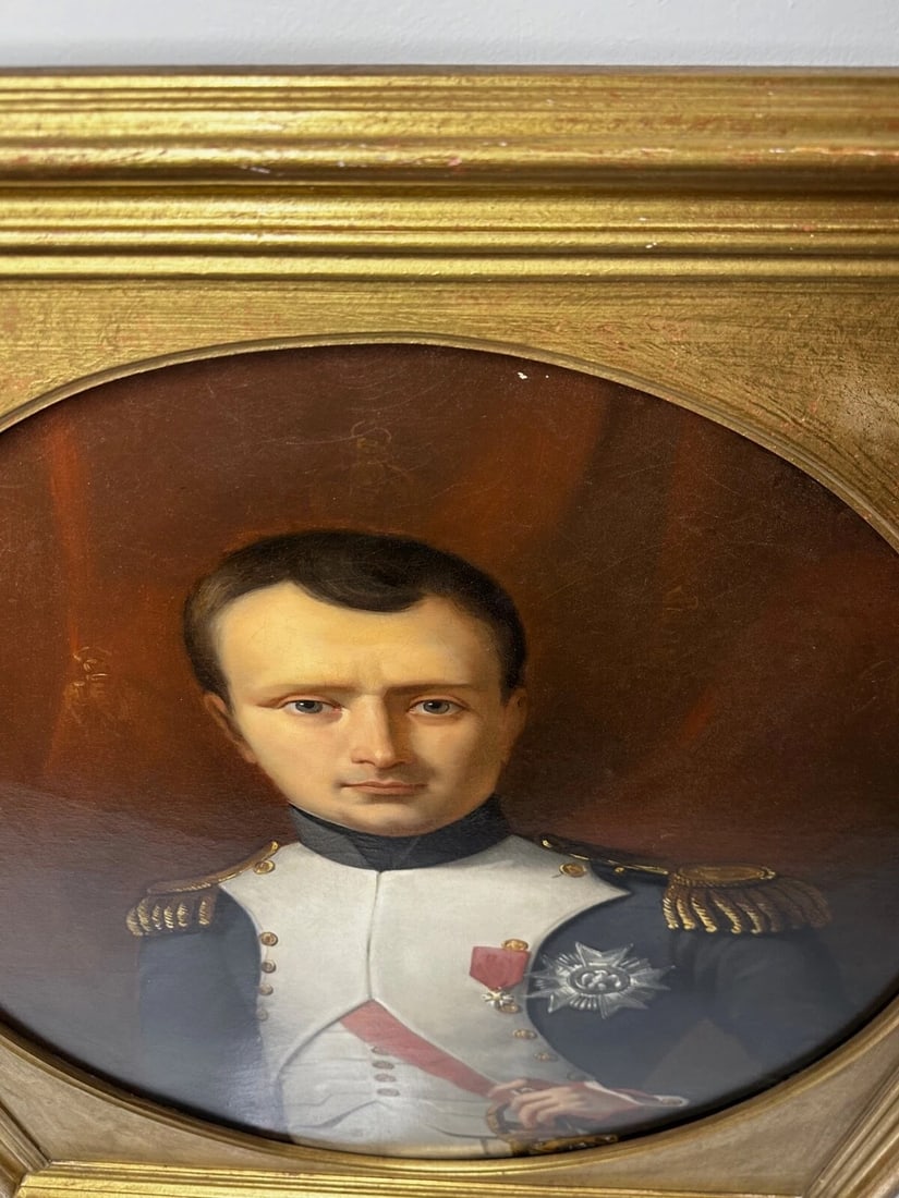 Oil Portrait Napoleon Bonaparte Wearing the Grand Cross of the Légion d’honneur - 15
