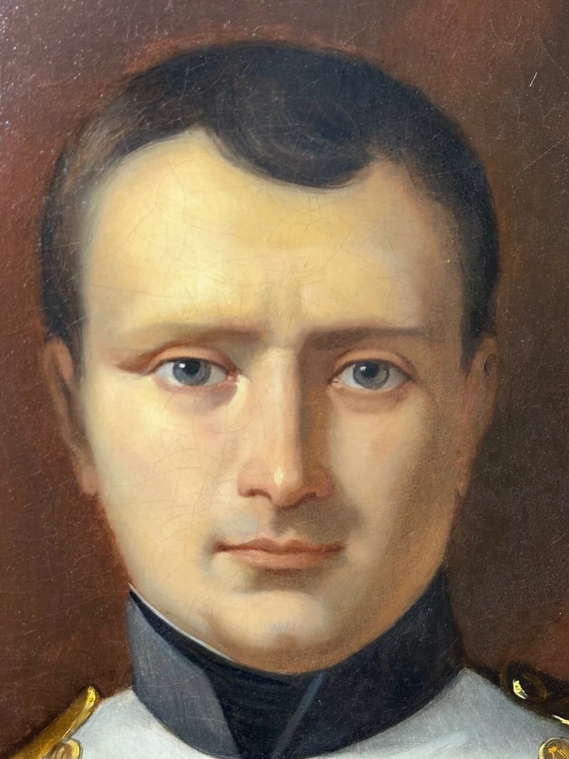 Oil Portrait Napoleon Bonaparte Wearing the Grand Cross of the Légion d’honneur - 17