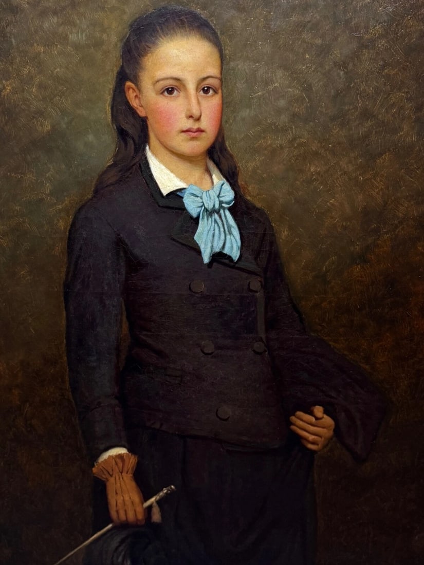 Equestrian Miss Beatrice Mary Clifford Aged 14 Attributed Alexander Maclean - 2