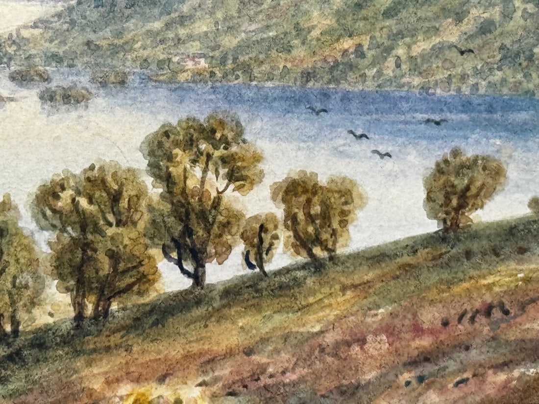 Painting Of Windermere Orrest Head Lake District Follower Harry Sutton Palmer - 18