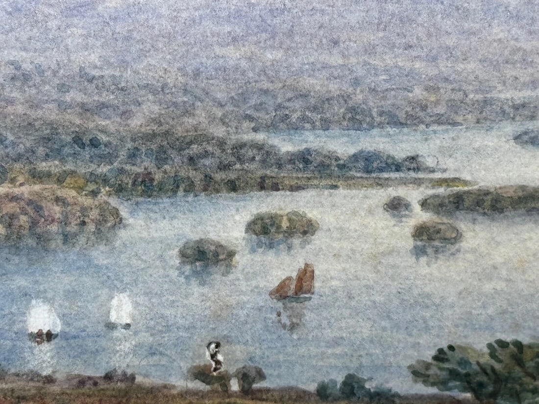Painting Of Windermere Orrest Head Lake District Follower Harry Sutton Palmer - 19