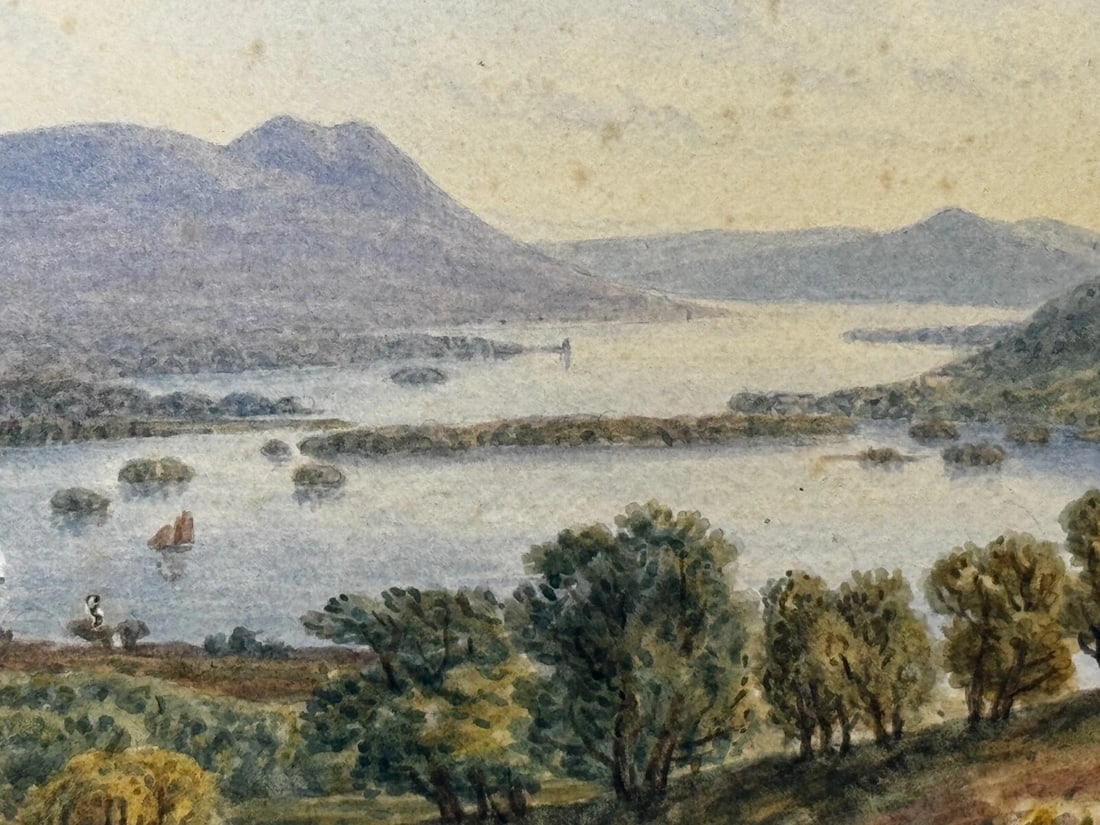 Painting Of Windermere Orrest Head Lake District Follower Harry Sutton Palmer - 20