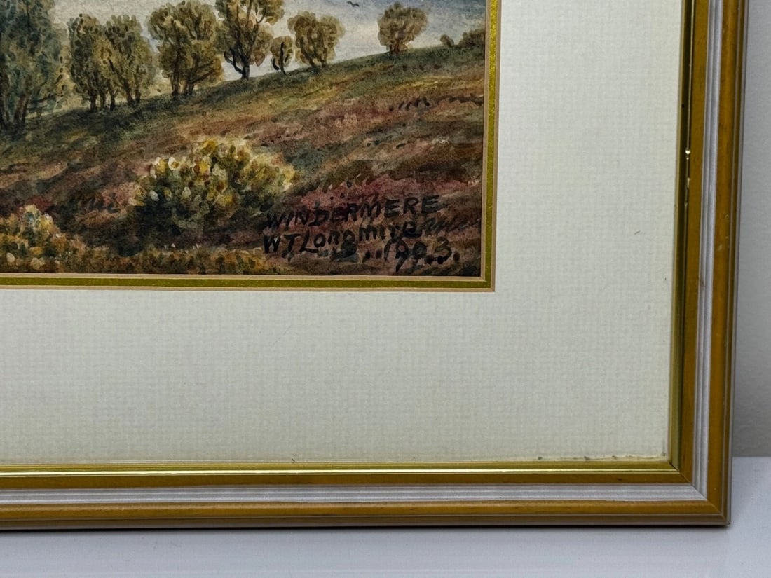 Painting Of Windermere Orrest Head Lake District Follower Harry Sutton Palmer - 7