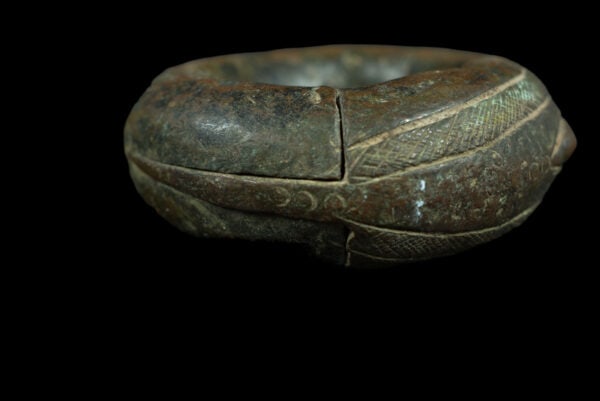 Bracelet / Currency - Bronze Manilla - West Africa - 8