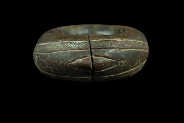 Bracelet / Currency - Bronze Manilla - West Africa - 9