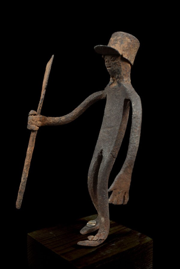 Metal Figure - Black Iron - Dogon - Mali - 2