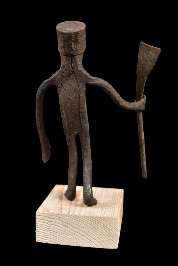 Metal Figure - Black Iron - Dogon - Mali - 4