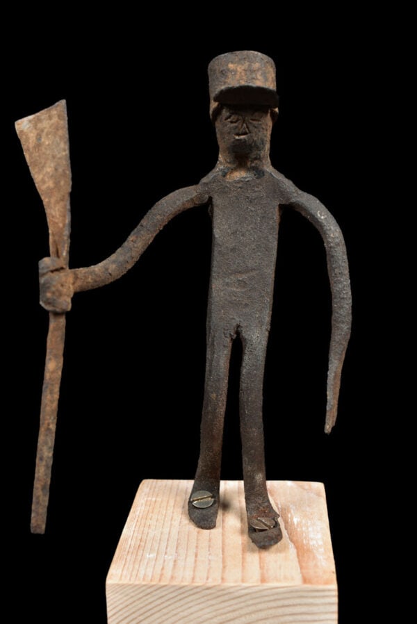 Metal Figure - Black Iron - Dogon - Mali - 6