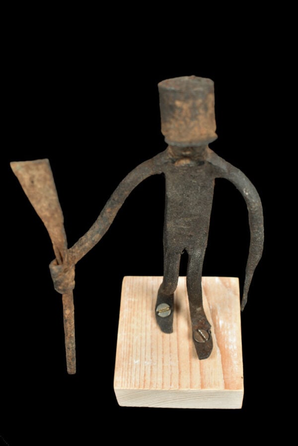 Metal Figure - Black Iron - Dogon - Mali - 7