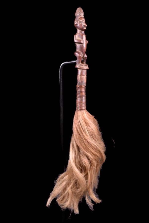Fly whisk – Wood – Suku – DR Congo - 5