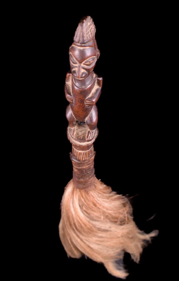 Fly whisk – Wood – Suku – DR Congo - 6