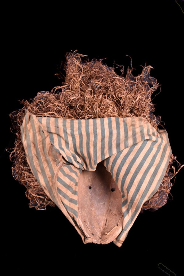 Mask – Wood, Raphia – Chokwe – Congo DRC - 8