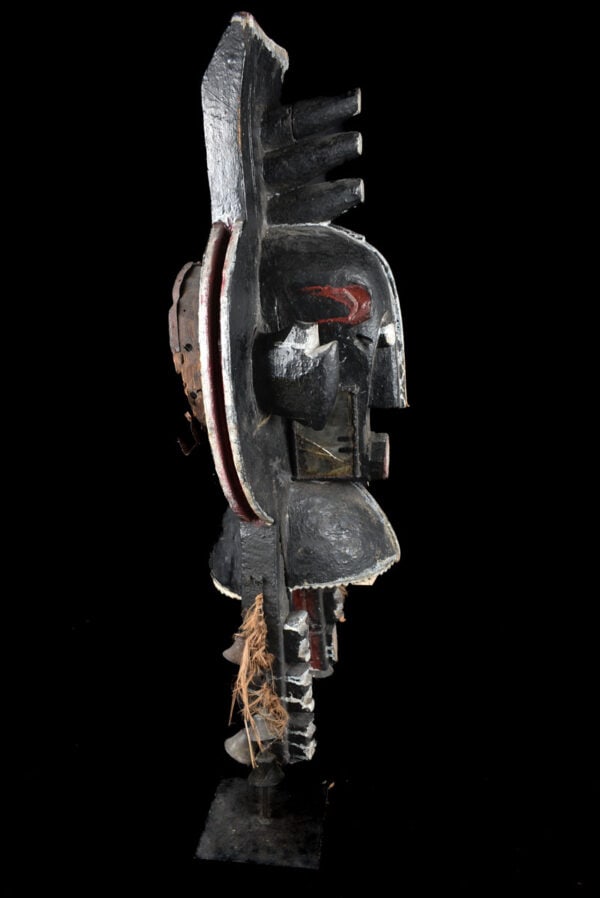 Headdress - Wood - Ijo - Nigeria - Schädler certificate - 6