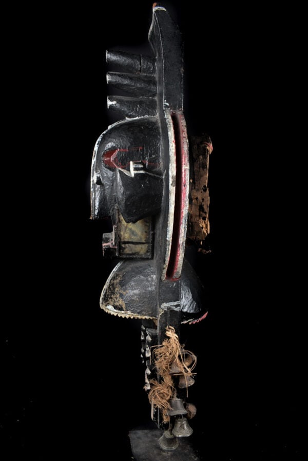Headdress - Wood - Ijo - Nigeria - Schädler certificate - 7