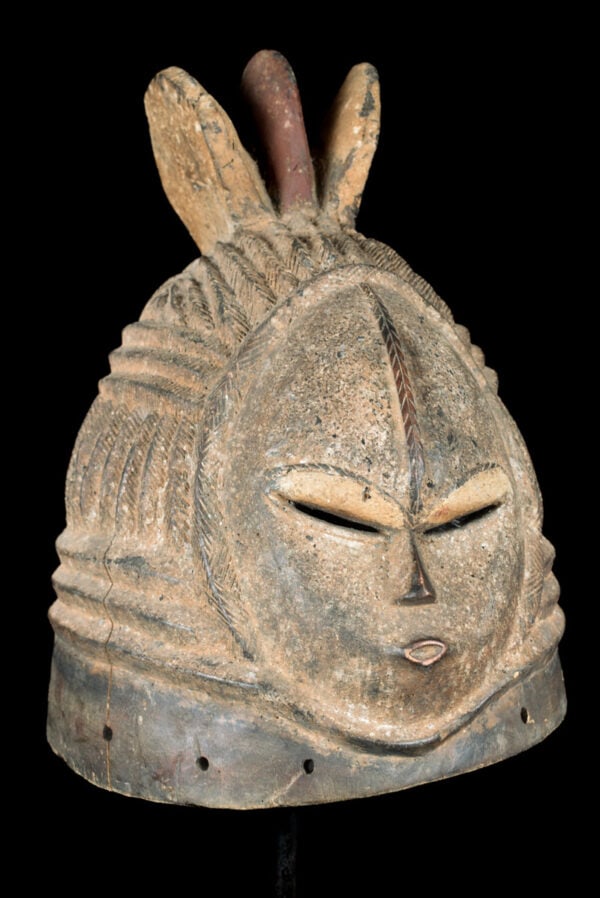 Helmet mask - wood - Mende - Sierra Leone - 2