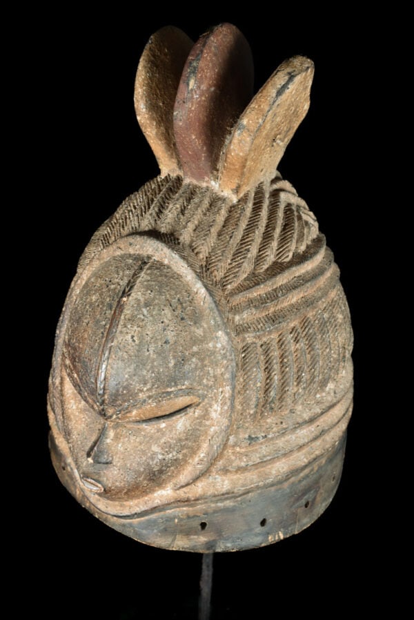 Helmet mask - wood - Mende - Sierra Leone - 4