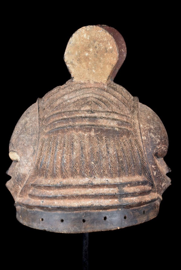 Helmet mask - wood - Mende - Sierra Leone - 7