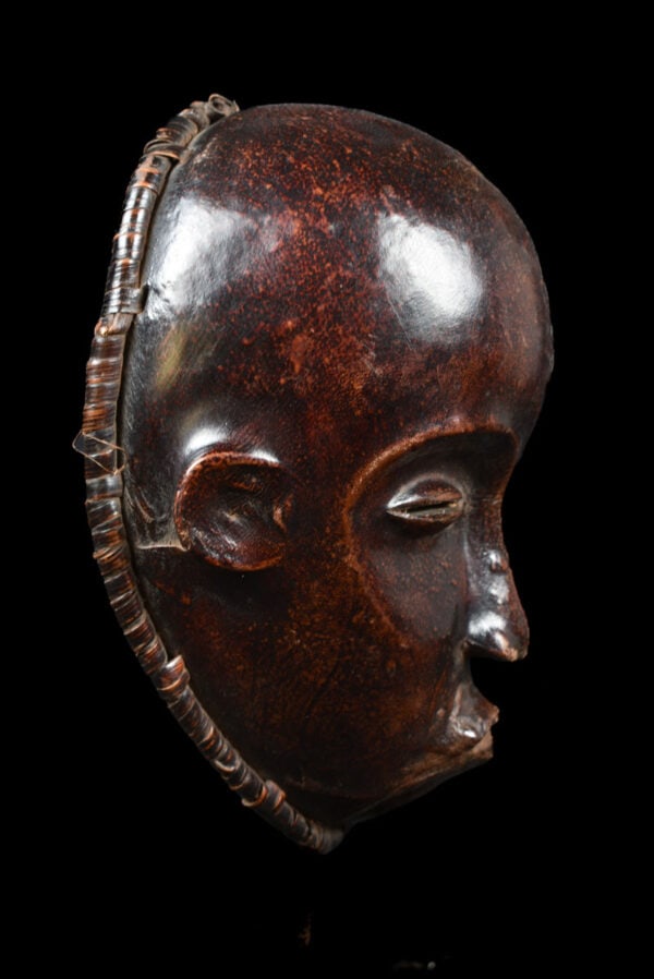 Mask - Wood, Antelope skin - Ejagham - Ekoi - Nigeria - 2