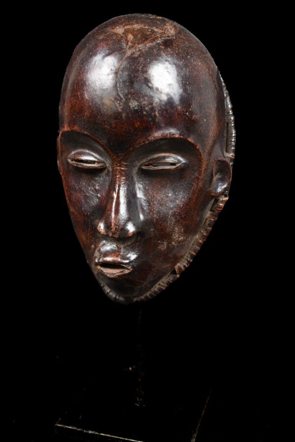 Mask - Wood, Antelope skin - Ejagham - Ekoi - Nigeria - 6