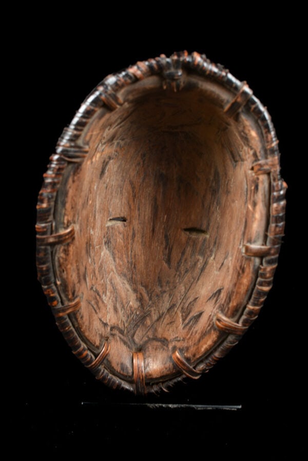 Mask - Wood, Antelope skin - Ejagham - Ekoi - Nigeria - 8