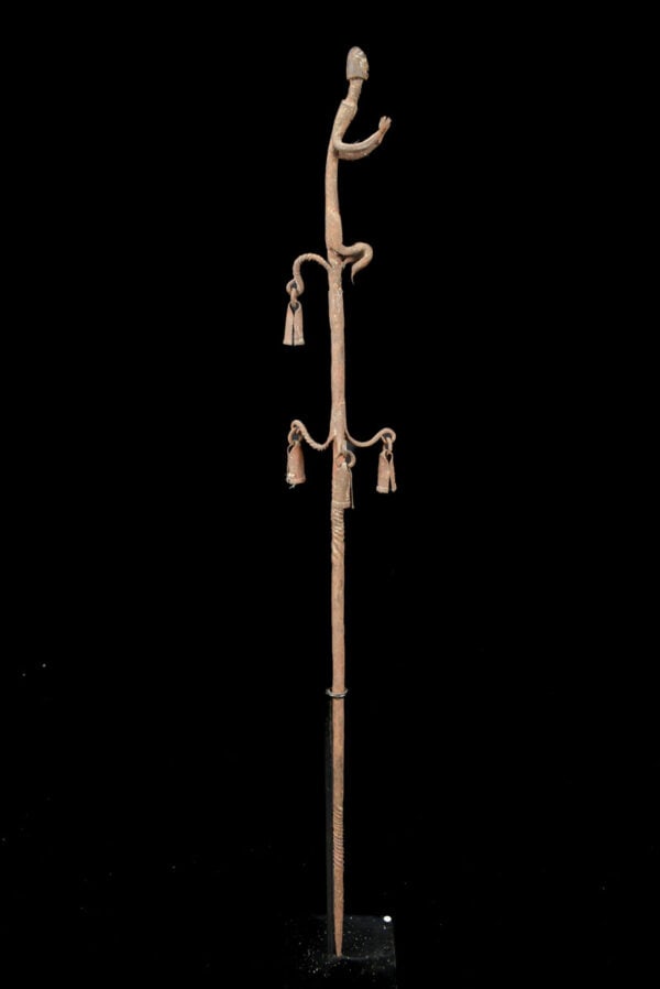 Ritual Figure / Staff - Iron - Dogon - Mali - 3