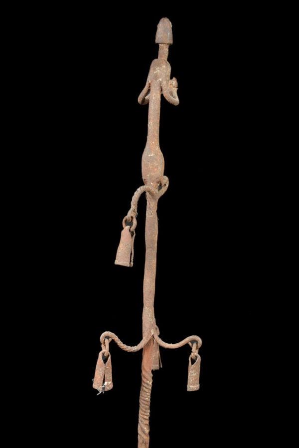 Ritual Figure / Staff - Iron - Dogon - Mali - 4