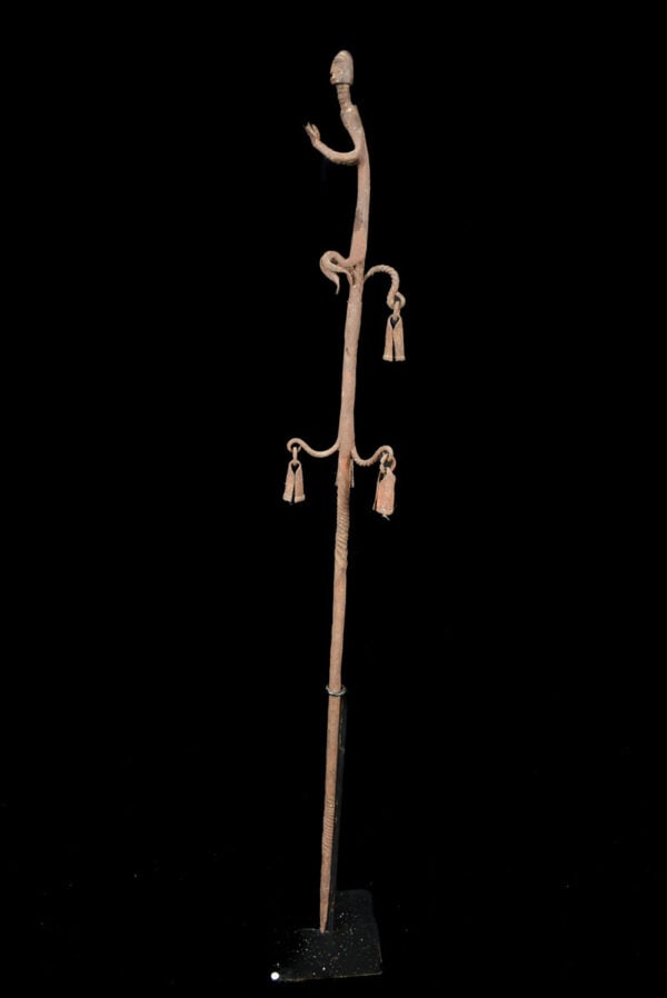 Ritual Figure / Staff - Iron - Dogon - Mali - 5