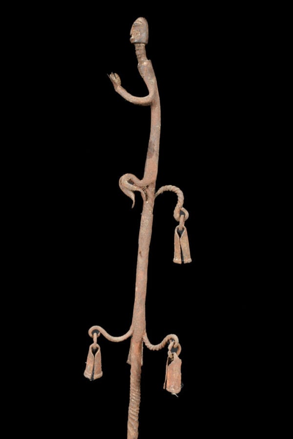 Ritual Figure / Staff - Iron - Dogon - Mali - 6