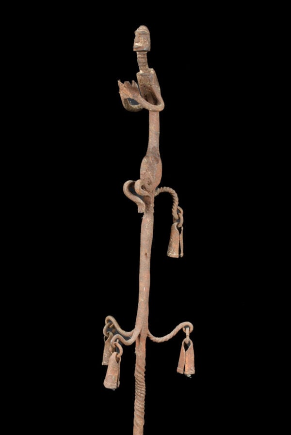 Ritual Figure / Staff - Iron - Dogon - Mali - 7
