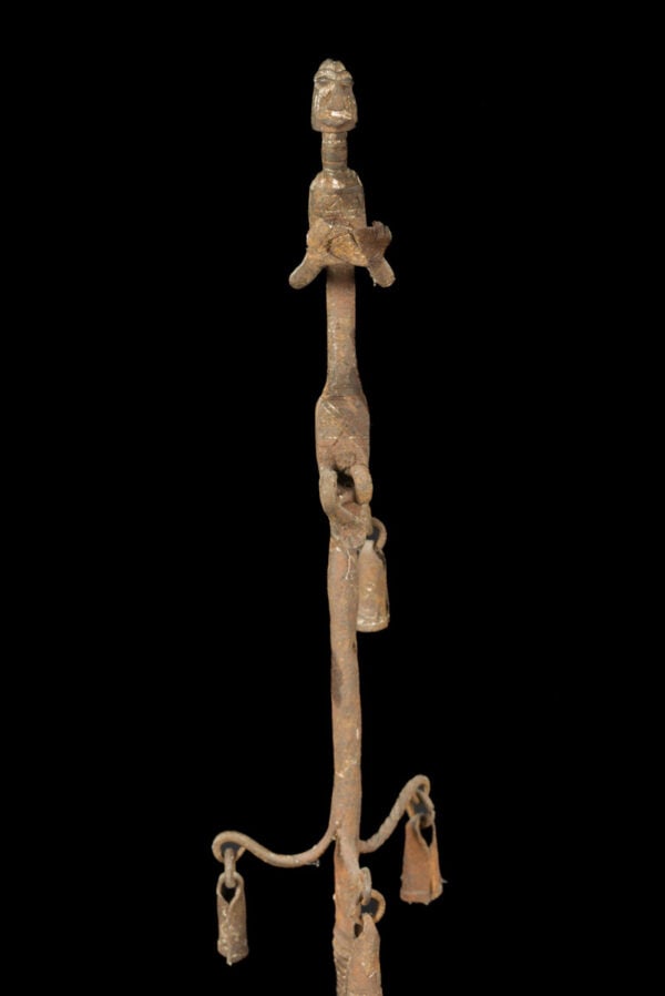 Ritual Figure / Staff - Iron - Dogon - Mali - 8