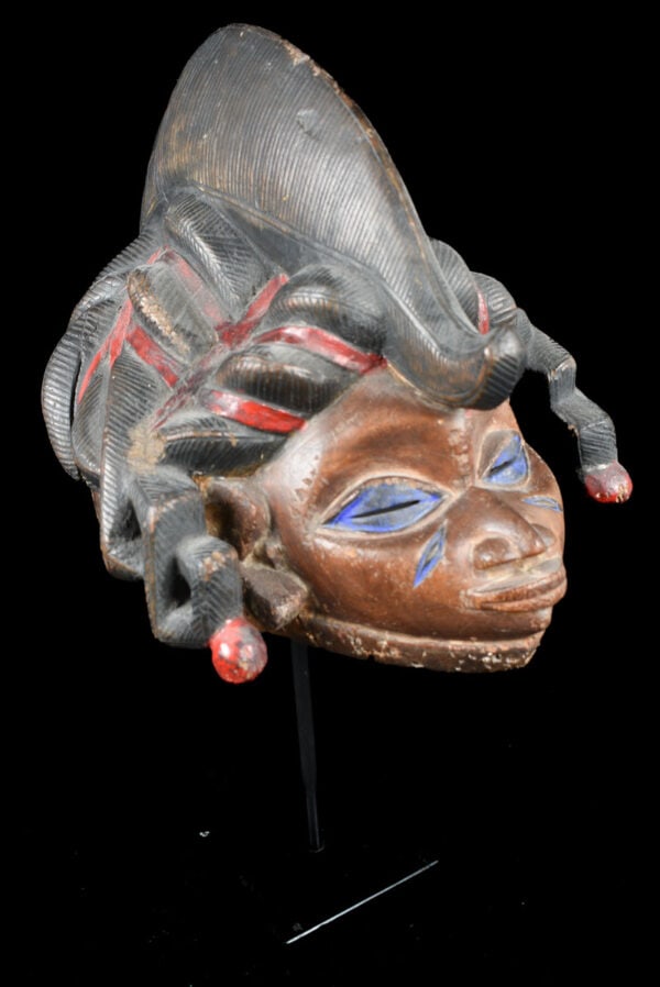 Gelede mask - Wood - Yoruba - Nigeria - 3