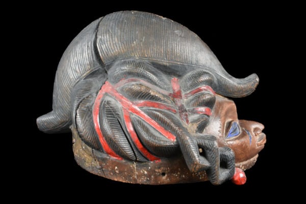 Gelede mask - Wood - Yoruba - Nigeria - 4