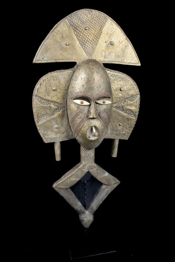 Reliquary – Copper, Wood – Mahongwe – Bakota – Gabon - 4