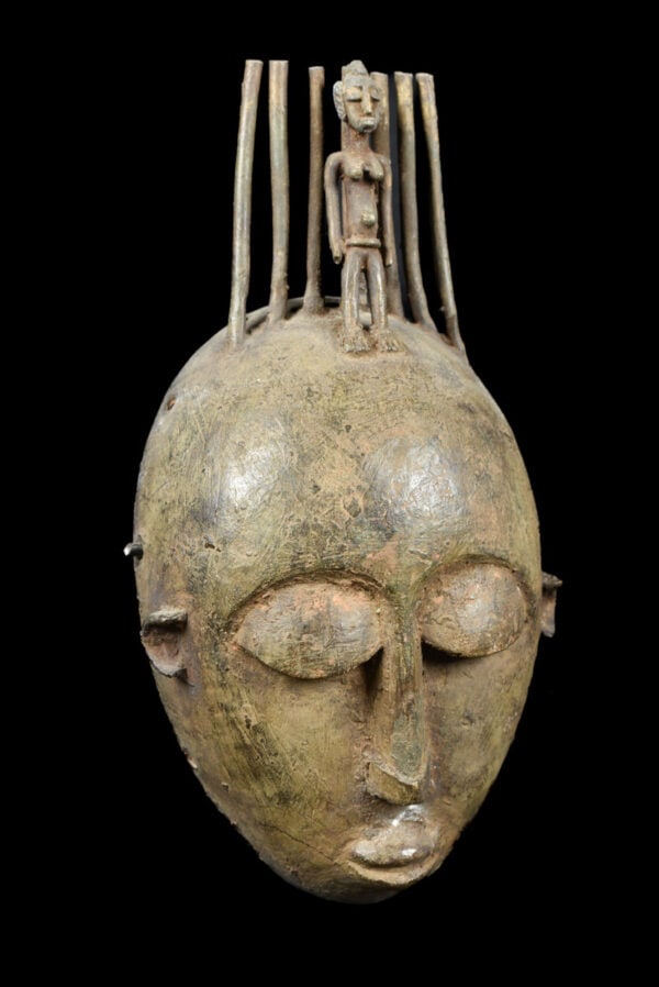 Mask – Bronze – Senufo – Ivory Coast - 4