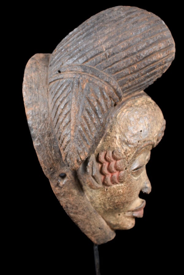 Initiation mask – Wood – Punu – Gabon - 2
