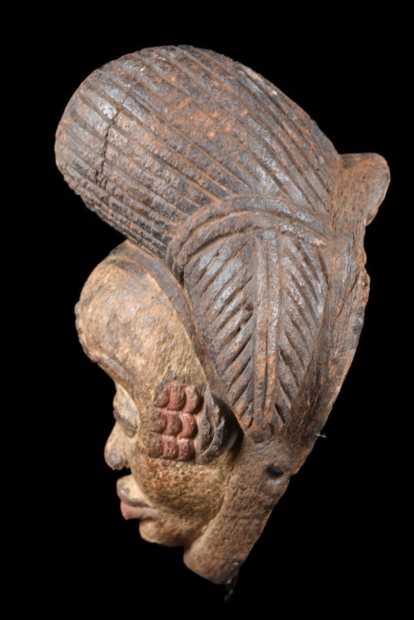 Initiation mask – Wood – Punu – Gabon - 5