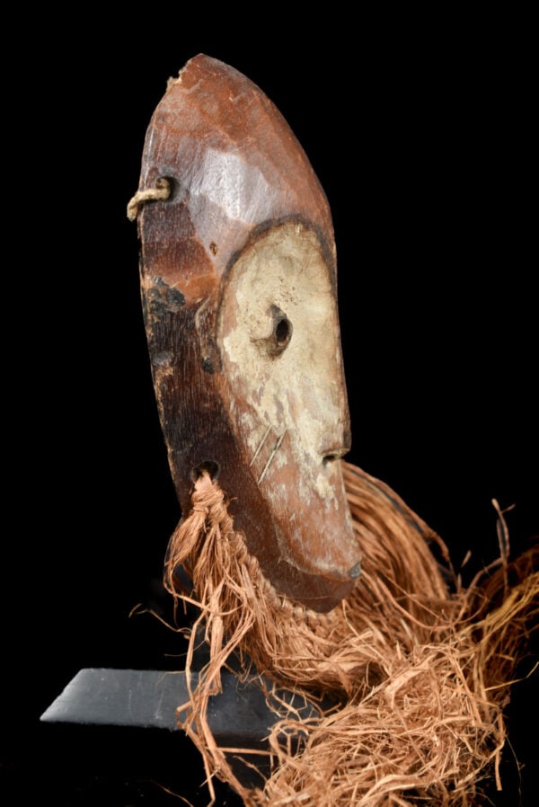 Mask - Wood, Raphia - Lega - Congo - 3
