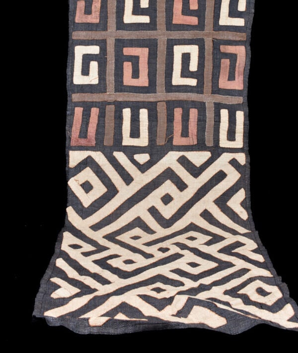 Textile - Cloth - Shoowa-Kuba - DR Congo 340 cm - 2