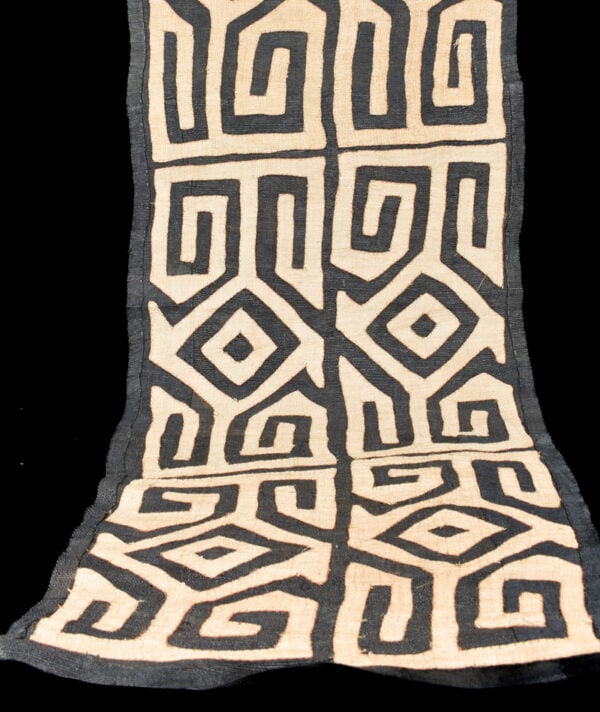 Textile - Cloth - Shoowa-Kuba - DR Congo 320 cm - 2