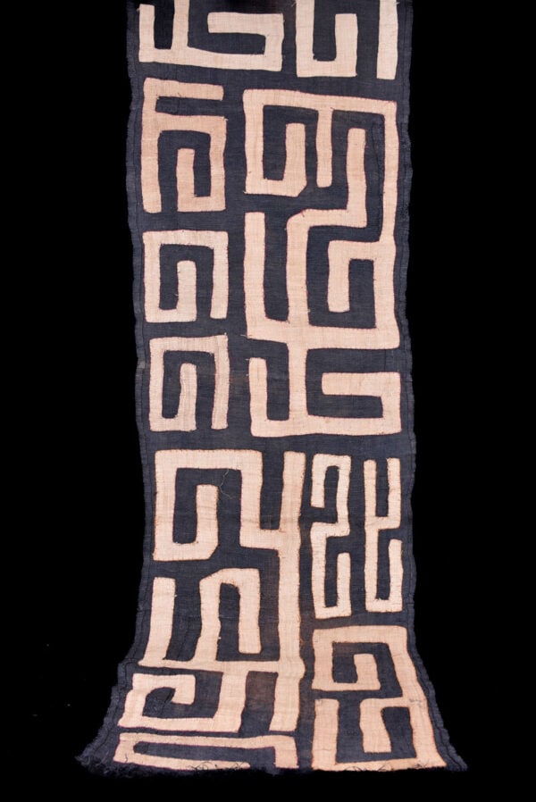 Textile - Cloth - Shoowa-Kuba - DR Congo 270 cm - 4